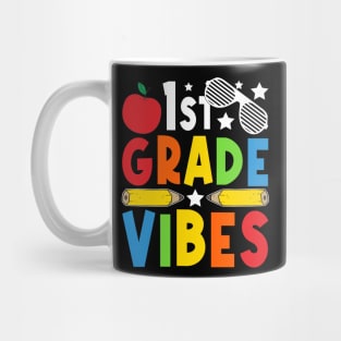 1st Grade Vibes Teachers Boys Girls Funny Back To School Mug